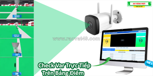 Giải pháp camera an ninh có hỗ trợ livestream cho sân cầu lông