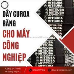 Giải pháp truyền động bền vững bằng dây curoa răng cho máy công nghiệp