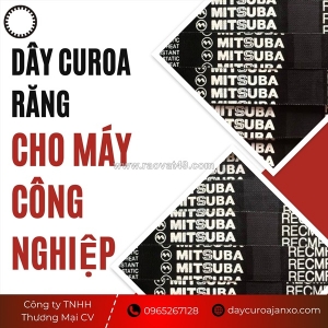 Giải pháp truyền động bền vững bằng dây curoa răng cho máy công nghiệp