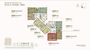 Giảm 2tỷ căn 3pn sân vườn vip nhất tòa sm2, chỉ hơn 80tr/m2 vô địch về giá,