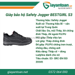 Giày bảo hộ safety jogger bestgirl s3 – bảo vệ toàn diện cho công trường và nhà máy