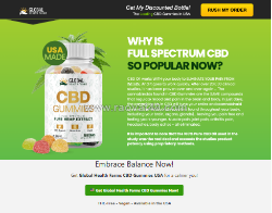 Global health farms cbd gummies usa review 2025: natural stress relief