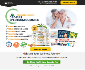 Global health farms cbd gummies usa review 2025: real calm