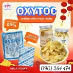 Gói hút oxy oxytoc – bảo vệ sản phẩm bánh mứt và hạt dinh dưỡng khỏi mốc và oxy hóa