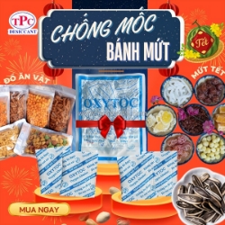 Gói hút oxy oxytoc có giúp chống mốc bánh mứt trong quá trình lưu kho?