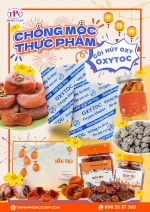 Gói hút oxy oxytoc – giải pháp bảo quản chống mốc bánh mứt hiệu quả