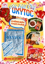 Gói hút oxy oxytoc: giải pháp chống mốc thực phẩm an toàn và hiệu quả