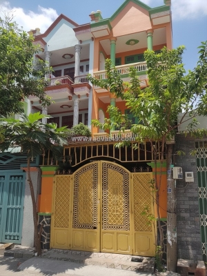 H1692 💥 giảm 200tr! nhà mặt tiền tân thới hiệp 14 q12, shr, vuông, đ.8m, 4