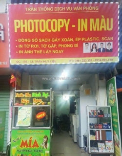 [hà nội] chính chủ sang nhượng cửa hàng photocopy và đồ uống - full đồ, chỉ