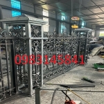 Hàng rào sắt mỹ thuật – vẻ đẹp của mọi nhà