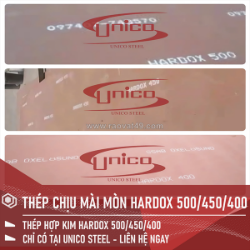 Hàng tấm chịu mài mòn hardox 500 – 450 – 400: giải pháp tối ưu cho mài mòn cơ học, va đập mạnh