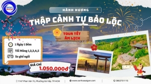 Hành hương thập cảnh tự bảo lộc 1n1d tết dương lịch-sgc