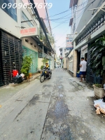 Hẻm xe hơi thông- cách 10m hẻm xe tải - 50m ra chợ cây quéo- hoàn công đầy đủ