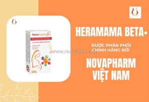 Heramama beta+ được phân phối chính hãng bởi novapharm việt nam