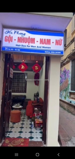 Hot mặt bằng vị trí đẹp- giá tốt cần sang nhượng nhanh cửa hàng mặt phố hạ hồi