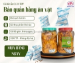 Hút ẩm thịnh phong - clay opp tp bảo quản hàng ăn vặt tết