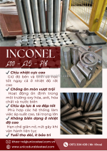 Inconel 600 - 625 - 7 unico |vật liệu cho điều kiện khắc nghiệt
