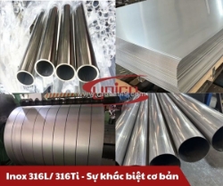 Inox 316l và 316ti: sự khác biệt cơ bản