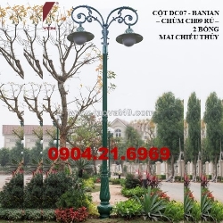 Khám phá vẻ cột đèn sân vườn banian dc07 lắp đèn mai chiếu thủy phan nguyễn