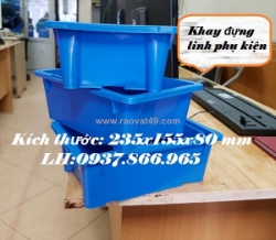 Khay nhựa, hộp nhựa , khay nhựa đựng linh kiện, khay đựng phụ tùng