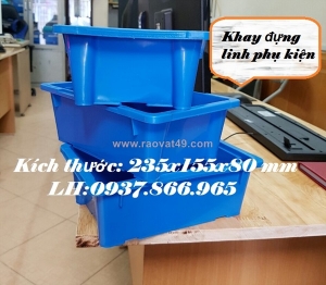 Khay nhựa, hộp nhựa , khay nhựa đựng linh kiện, khay đựng phụ tùng