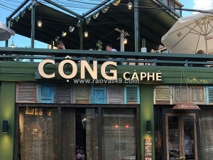 Làm bảng hiệu cafe sao cho nổi bật và phù hợp phong cách quán?