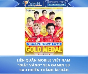 Liên quân mobile việt nam “giật vàng” sea games 33 sau chiến thắng áp đảo