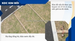 Lô đất đẹp 306tr sẵn sổ tại kim bôi, hòa bình