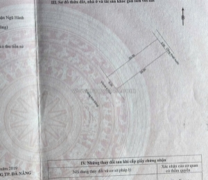 Lô đất mặt tiền đường kim đồng - gần bãi tắm tân trà đà nẵng