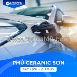 Lợi ích của việc phủ ceramic đối với bề mặt sơn xe