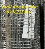 Lưới thép mạ kẽm ô vuông 25x25