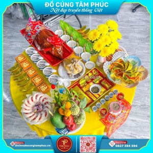 Mâm cúng khai trương -  gửi trọn thành tâm - mở lối tài lộc