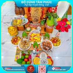 Mâm cúng thần tài 2026