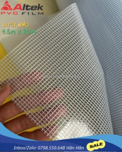 Màng pvc lưới nhỏ- bền đẹp, đa năng, dễ sử dụng