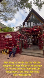 Mặt bằng vị trí đắc địa giá tốt cần sang nhanh mặt bằng 51 cao thắng, p tân an