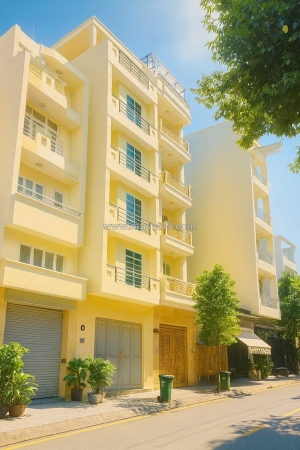 Mặt tiền 10m gần cộng hòa – nhà ga t3 – 55m² – 4 tầng thoáng sáng - giá 14.48