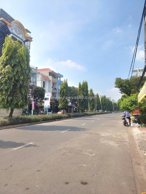 Mặt tiền đại lộ 3 – phước bình (q9 cũ)diện tích: 104,4 m². odt 83,2m2