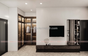 Mẫu thiết kế nội thất phòng ngủ hiện đại tại vũng tàu