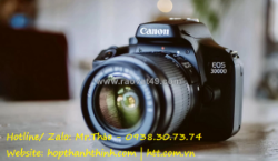 Máy ảnh canon eos 3000d kit ef-s-55mm f3.5-5.6 iii