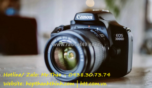 Máy ảnh canon eos 3000d kit ef-s-55mm f3.5-5.6 iii