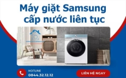 Máy giặt samsung cấp nước liên tục - lỗi nhỏ nhưng hậu quả lớn