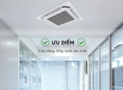 Máy lạnh âm trần daikin/lg, ưu điểm và điểm khác biệt thường thấy