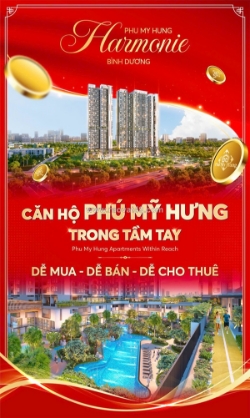 Mở bán dự án the harmonie phú mỹ hưng tại bình dương. nhận bảng giá 0901323786