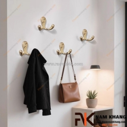 Móc treo tường đồng thau cao cấp - vẻ đẹp  vĩnh cữu