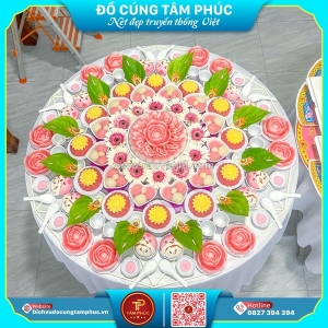 Một mâm cúng – gửi gắm bao lời chúc cho tương lai con