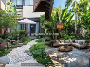 Nên đầu từ thiết kế sân vườn 500m2 chuyên nghiệp ở phú quốc dragon