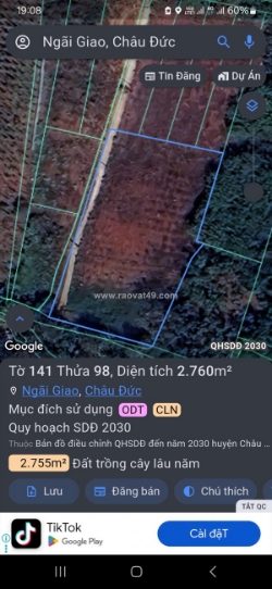 Ngãi giao 1200mv 150tc đường bê tông đối diện cty mêseng