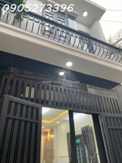 Ngay emart 2 phan huy ích - căn góc 2 mặt hẻm thoáng - nhà đẹp đủ công năng -