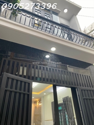 Ngay emart 2 phan huy ích - căn góc 2 mặt hẻm thoáng - nhà đẹp đủ công năng -