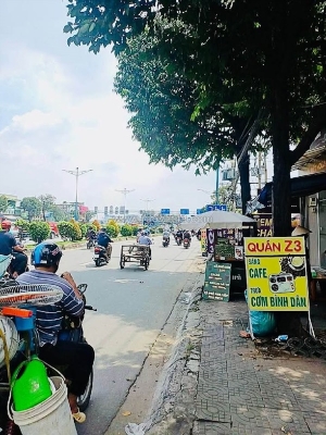 Nhà 2 mặt tiền trường chinh - đường 30m có lê -  3 tầng 100m chỉ 12.x